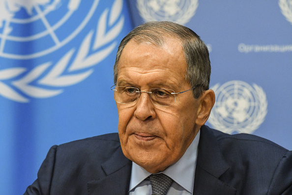 Le ministre russe des Affaires étrangères Sergueï Lavrov. (Stephanie Keith/Getty Images)