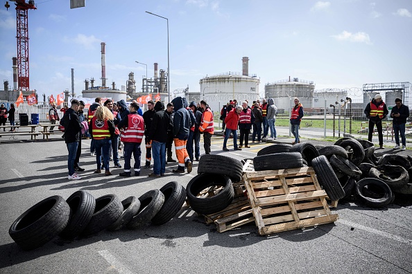 Raffinerie de Donges. (LOIC VENANCE/AFP via Getty Images)