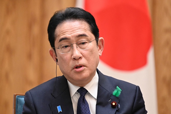 le Premier ministre nippon Fumio Kishida a déclaré que Tokyo était ouvert à des discussions. (KAZUHIRO NOGI/AFP via Getty Images)
