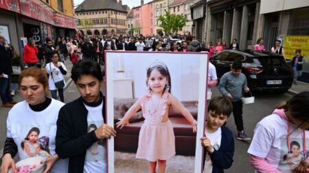 Fillette de 5 ans tuée dans les Vosges: des centaines de personnes rendent hommage à Rose