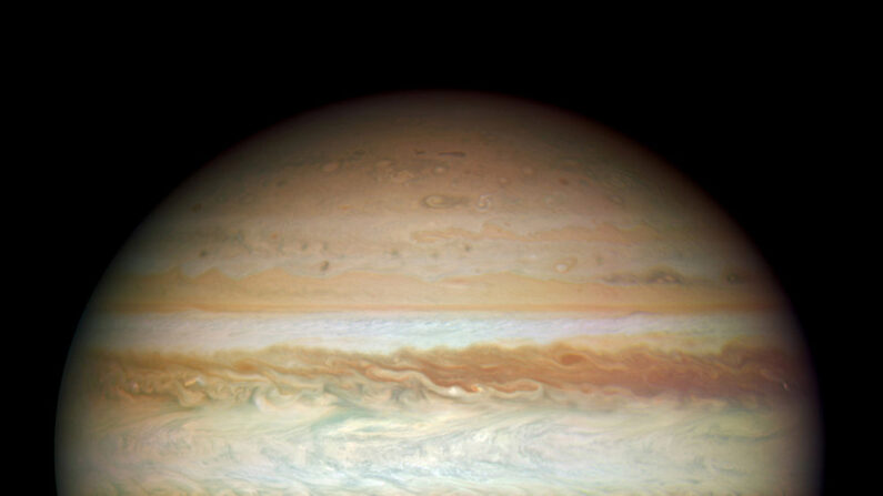 La planète Jupiter. (Photo de la NASA, de l'ESA et de l'équipe Hubble SM4 ERO via Getty Images)