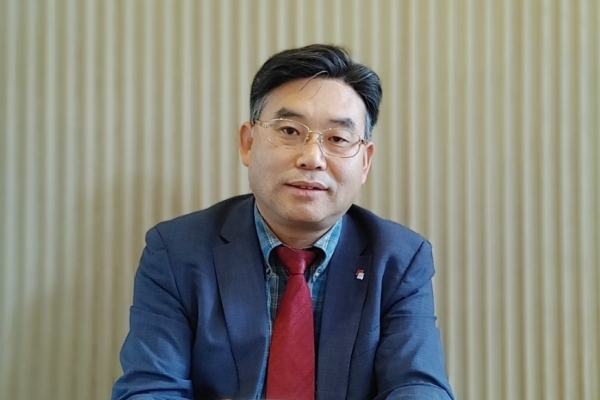 Cho Chung-yeol, PDG et éditeur du Andong Daily (Lee Yun-Jeong /Epoch Times) 