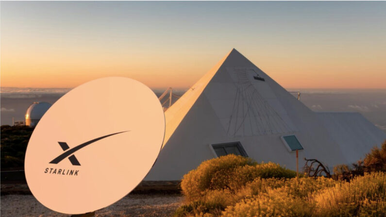 Rendu 3D d'une installation Starlink. L'entreprise de communication par satellite SpaceX est confrontée à des difficultés en Afrique, où il existe en théorie un vaste marché pour ses services internet. (Illustration par Shutterstock)