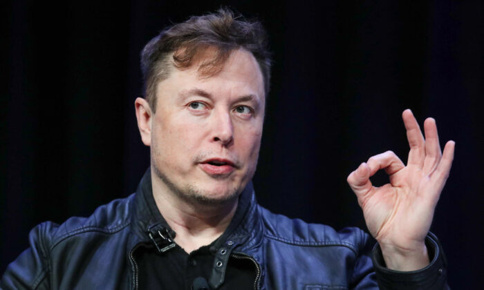 Elon Musk prend la parole lors de la 2020 Satellite Conference and Exhibition à Washington le 9 mars 2020. (Win McNamee/Getty Images)