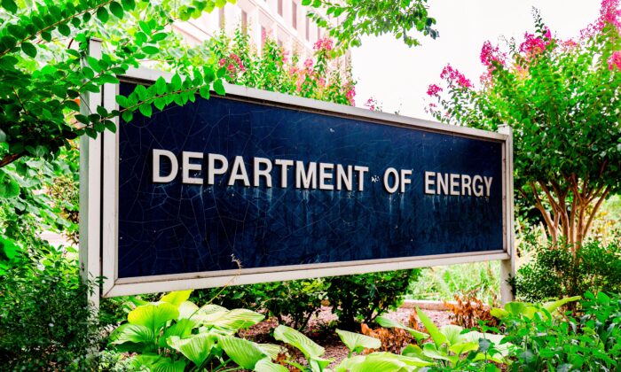 Le bâtiment du ministère américain de l'Énergie est vu à Washington le 22 juillet 2019. (Alastair Pike/AFP via Getty Images)