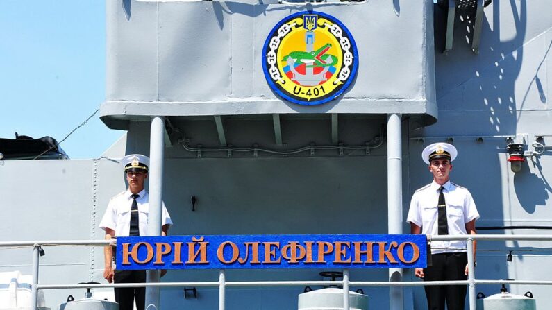 Le "Iouri Olefirenko" est un navire permettant le débarquement de troupes. (Photo : wikimedia/mil.gov.ua/CC BY 4.0)