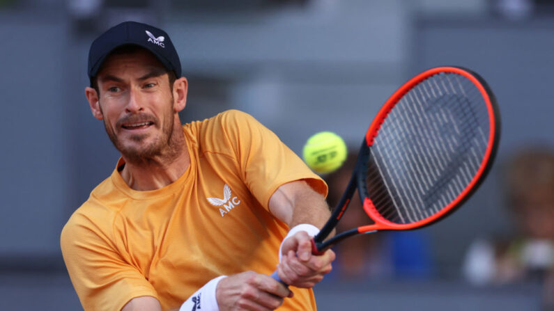 Andy Murray a battu Gaël Monfils 6-3, 6-2 mercredi au premier tour du tournoi ATP Challenger 175 d'Aix-en-Provence (terre battue). (Photo by Clive Brunskill/Getty Images)