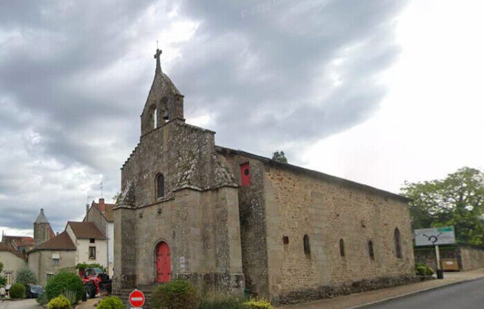 La chapelle en vente à Bourganeuf. (Capture d'écran/Google Maps)
