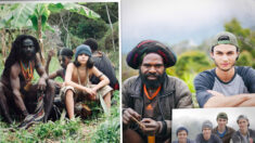 4 frères chrétiens scolarisés à domicile dans la jungle indonésienne sympathisent avec une tribu « superstitieuse »