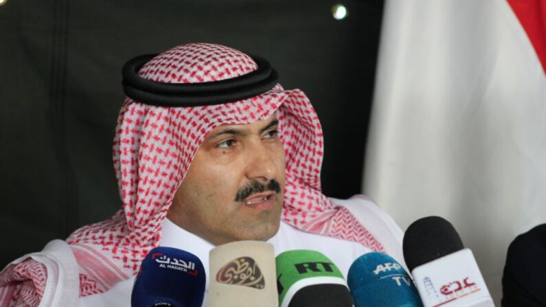L'ambassadeur saoudien au Yémen Mohammed Said Al-Jaber. (Photo SALEH AL-OBEIDI/AFP via Getty Images)