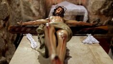 Une statue du Christ vandalisée près de Carcassonne, à Villalbe