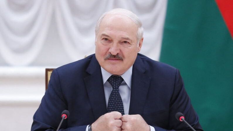 Le président biélorusse Alexandre Loukachenko. (Photo DMITRY ASTAKHOV/POOL/AFP via Getty Images)