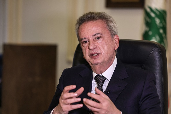 Le gouverneur de la Banque centrale du Liban Riad Salamé. (JOSEPH EID/AFP via Getty Images)
