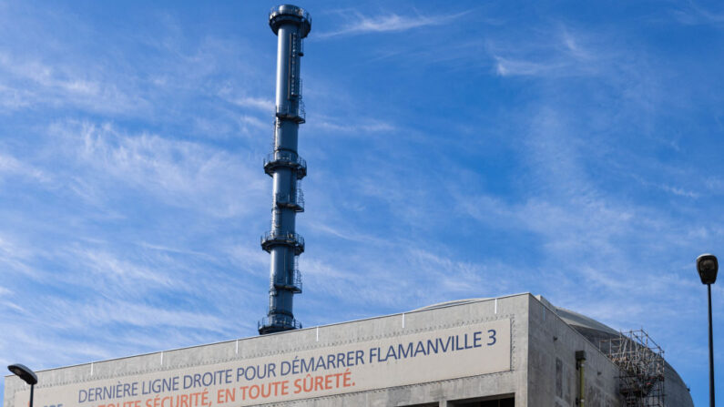 EDF doit démarrer l'EPR de Flamanville en 2024 après d'innombrables retards et échecs. (Photo SAMEER AL-DOUMY/AFP via Getty Images)