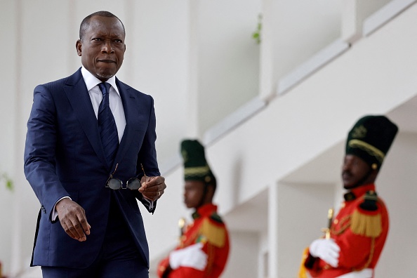 Le président béninois Patrice Talon. (LUDOVIC MARIN/AFP via Getty Images)