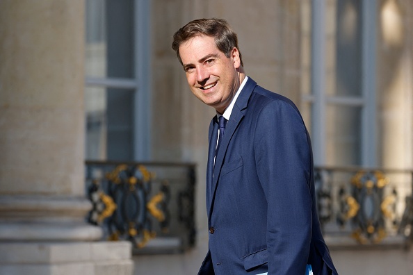 Le ministre chargé du Commerce extérieur Olivier Becht. (LUDOVIC MARIN/AFP via Getty Images)