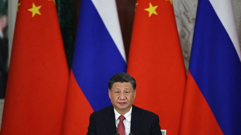 Le leader de Parti communiste chinois Xi Xinping. (Photo MIKHAIL TERESHCHENKO/SPUTNIK/AFP via Getty Images)
