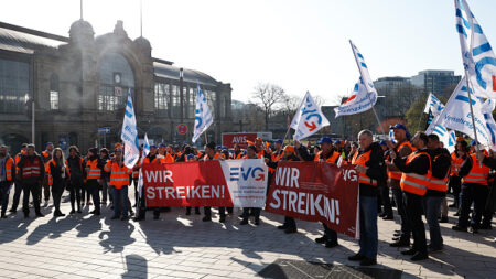 Allemagne: nouvelle grève de deux jours dans les transports ferroviaires