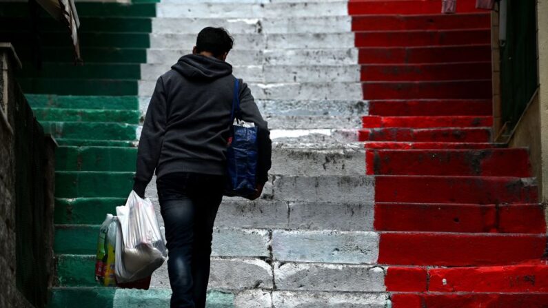 L'inflation en Italie est plus forte que celle de la zone euro. (Photo FILIPPO MONTEFORTE/AFP via Getty Images)