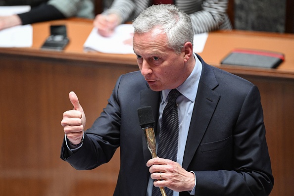 Le ministre de l'Économie Bruno Le Maire.   (BERTRAND GUAY/AFP via Getty Images)