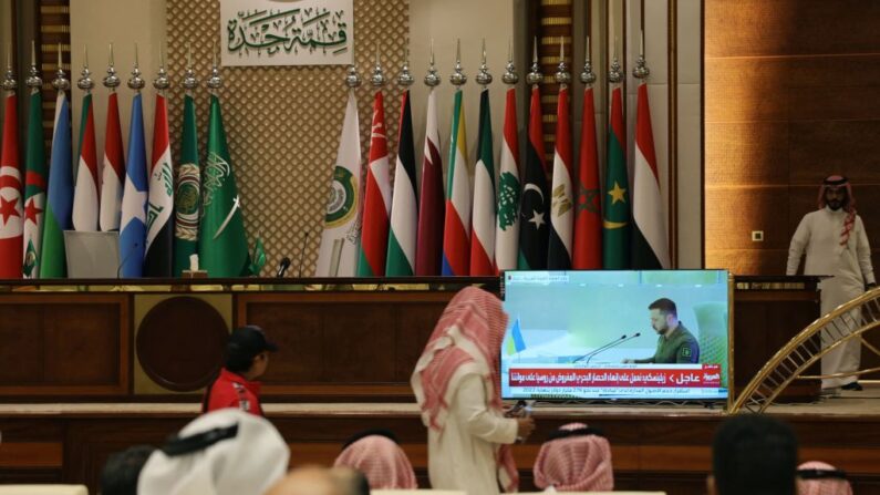Sommet de la Ligue arabe à Jeddah le 19 mai 2023. (Photo FAYEZ NURELDINE/AFP via Getty Images)