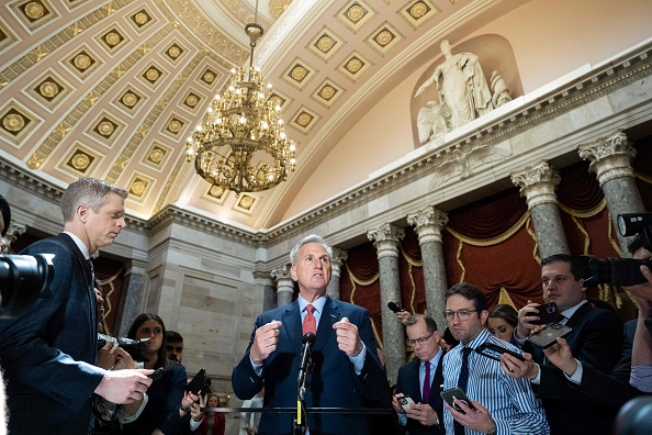 Le président de la Chambre des représentants des États-Unis, Kevin McCarthy. (SAUL LOEB/AFP via Getty Images)
