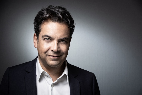 Patrick Cohen, qui anime actuellement une émission dominicale sur France Culture, a annoncé le 26 mai 2023 qu'il quitterait Radio France cet été. (JOEL SAGET/AFP via Getty Images)