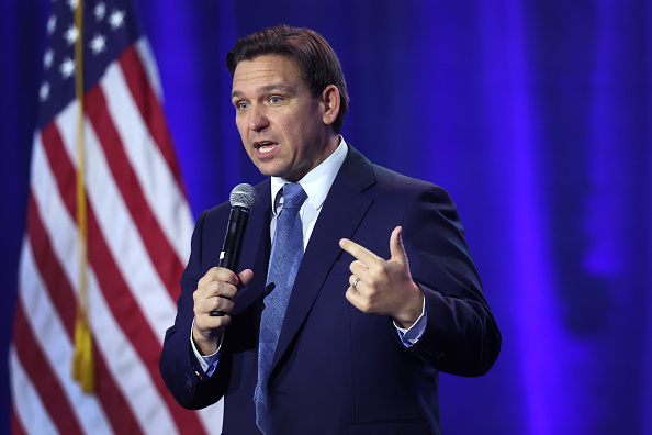 Le gouverneur républicain de Floride Ron DeSantis. (Scott Olson/Getty Images)