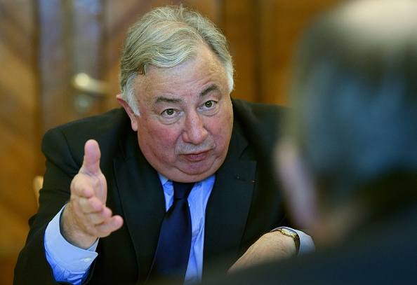 Le président LR du Sénat Gérard Larcher. (VASILY MAXIMOV/AFP via Getty Images)