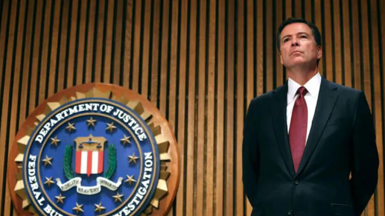 Le directeur du FBI James Comey au siège du FBI à Washington le 23 juin 2014. (Mark Wilson/Getty Images)