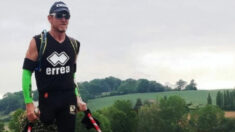 Le défi de Guy Amalfitano, athlète unijambiste: traverser la France en 100 jours, pour lutter contre le cancer