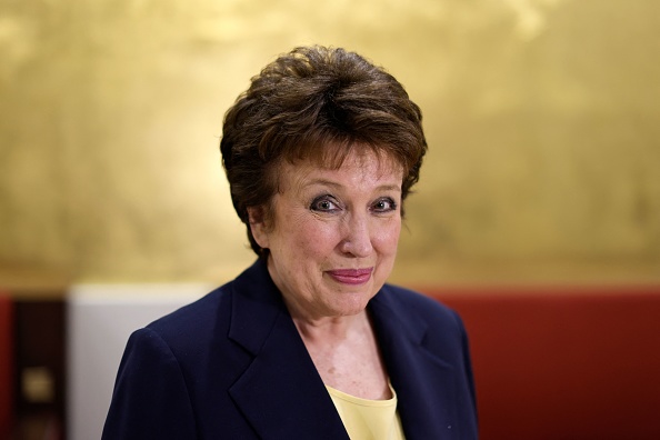 L'ancienne ministre de la Culture, Roselyne Bachelot.  (SAMEER AL-DOUMY/AFP via Getty Images)