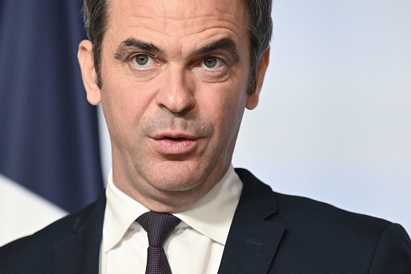 Le porte-parole du gouvernement Olivier Véran. (BERTRAND GUAY/AFP via Getty Images)