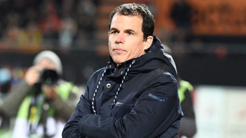 FC Lorient annonce qu’il ne souhaite pas libérer son entraîneur Régis Le Bris. (Photo FRED TANNEAU/AFP via Getty Images)