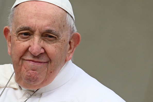 Le pape François. (VINCENZO PINTO/AFP via Getty Images)