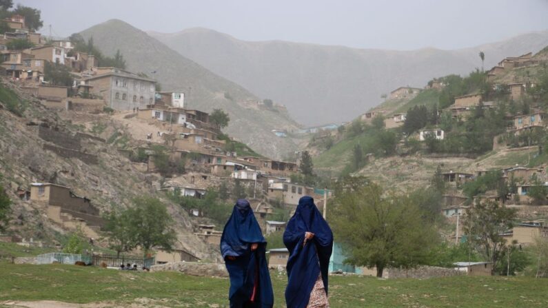 District de Fayzabad, dans la province de Badakhshan, en Afghanistan, le 11 avril 2023. (OMER ABRAR/AFP via Getty Images)