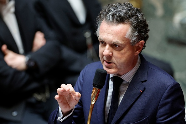 Le ministre de la Transition écologique Christophe Béchu. (GEOFFROY VAN DER HASSELT/AFP via Getty Images)