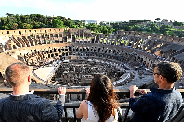 Le Colisée, à Rome, le 30 mai 2023.  (ALBERTO PIZZOLI/AFP via Getty Images)