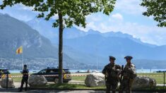 Attaque au couteau à Annecy: « la Nation est sous le choc », tweete Emmanuel Macron