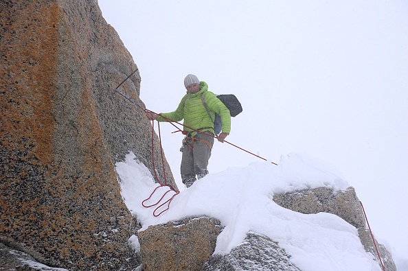 L’alpiniste de renom et guide de haute montagne Christophe Profit en 2016. (JEAN-PIERRE CLATOT/AFP via Getty Images)