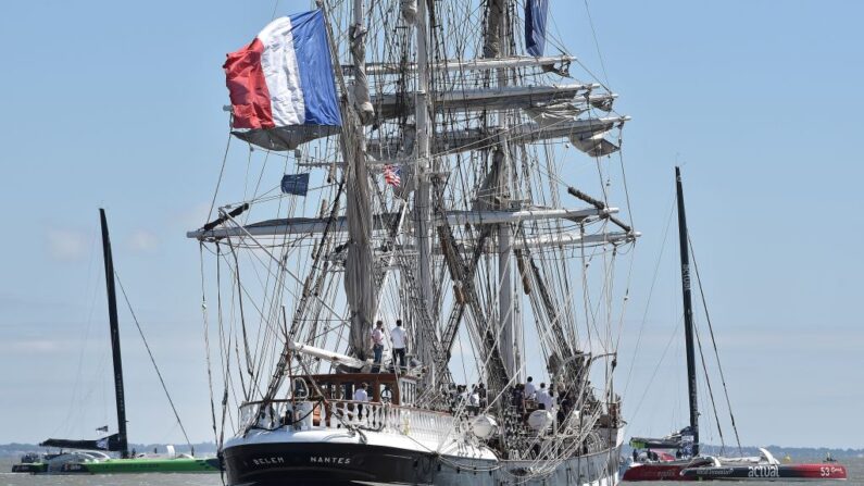 L'Armada à Rouen « le rendez-vous à ne pas manquer en 2023 », accueille les plus grands voiliers du monde, pour une fête populaire, familiale et grandiose. (Photo JEAN-SEBASTIEN EVRARD/AFP via Getty Images)