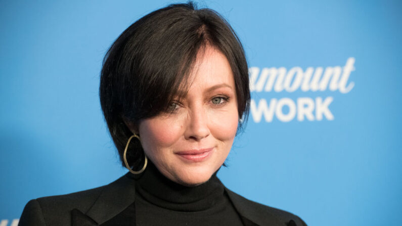 Shannen Doherty, le 18 janvier 2018. (Photo: Earl Gibson III/Getty Images)