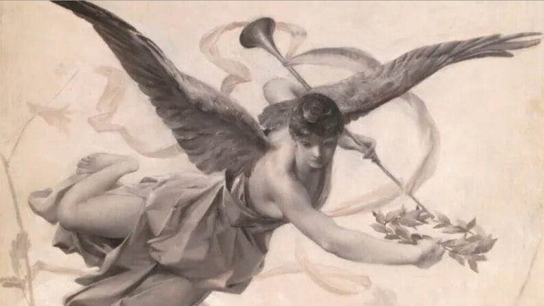 La célébrité peut être source d'envie et de déception. « La Renommée », 1889, par Luc-Olivier Merson. (Domaine public)