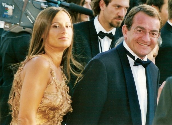 Nathalie Marquay et Jean-Pierre Pernaut au festival de Cannes, en 2001. (Photo: Georges Biard/Wikimédia)