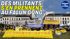 Focus sur la Chine – Une manifestation contre la persécution du Falun Gong confrontée à des militants pro-PCC à Bruxelles