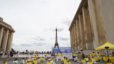 Falun Gong, 24 ans de persécution: rassemblement à la Tour Eiffel et soutien du public