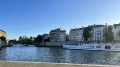 JO 2024: les bateaux défilent sur la Seine pour une répétition de la cérémonie d’ouverture