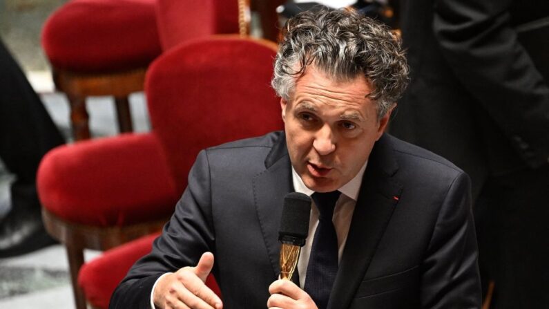 Le ministre français de la Transition écologique et de la Cohésion des territoires Christophe Béchu. (Photo EMMANUEL DUNAND/AFP via Getty Images)