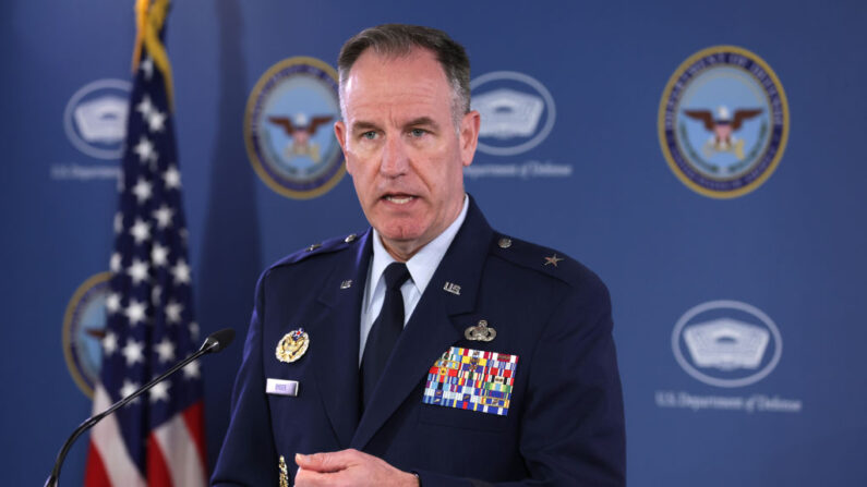 Le secrétaire de presse du Pentagone, le général de brigade Pat Ryder. (Photo Alex Wong/Getty Images)
