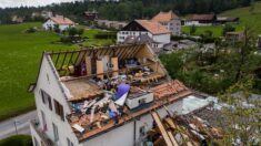 Suisse: une tempête fait un mort et de «nombreux blessés» près de La Chaux-de-Fonds